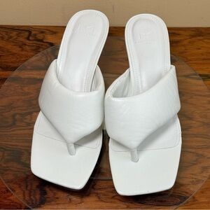 Marc Fisher Cici Sandal - white - size 7.5